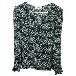 BA&SH Printed Lightweight Blouse‎ 1/S Designer Office Casual